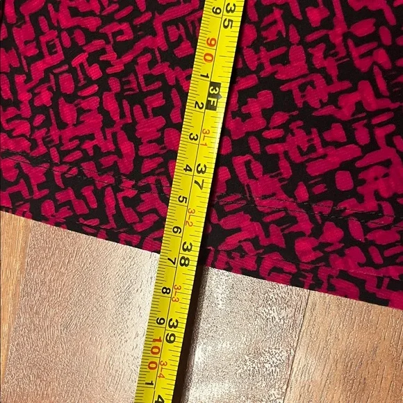 Like new Ralph Lauren Red and Black three-quarter length Sleeve Dress - Picture 12 of 16